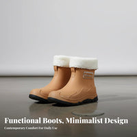 Short Rain Boots Long-Lasting Short Rubber Rain Shoes Stylish for Walking, Men