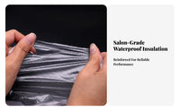 100 Pieces Hygienic Disposable Shampoo Cape Lightweight Waterproof Shampoo Apron Full Coverage for Beauticians, Shampooing, Barbershop, Home