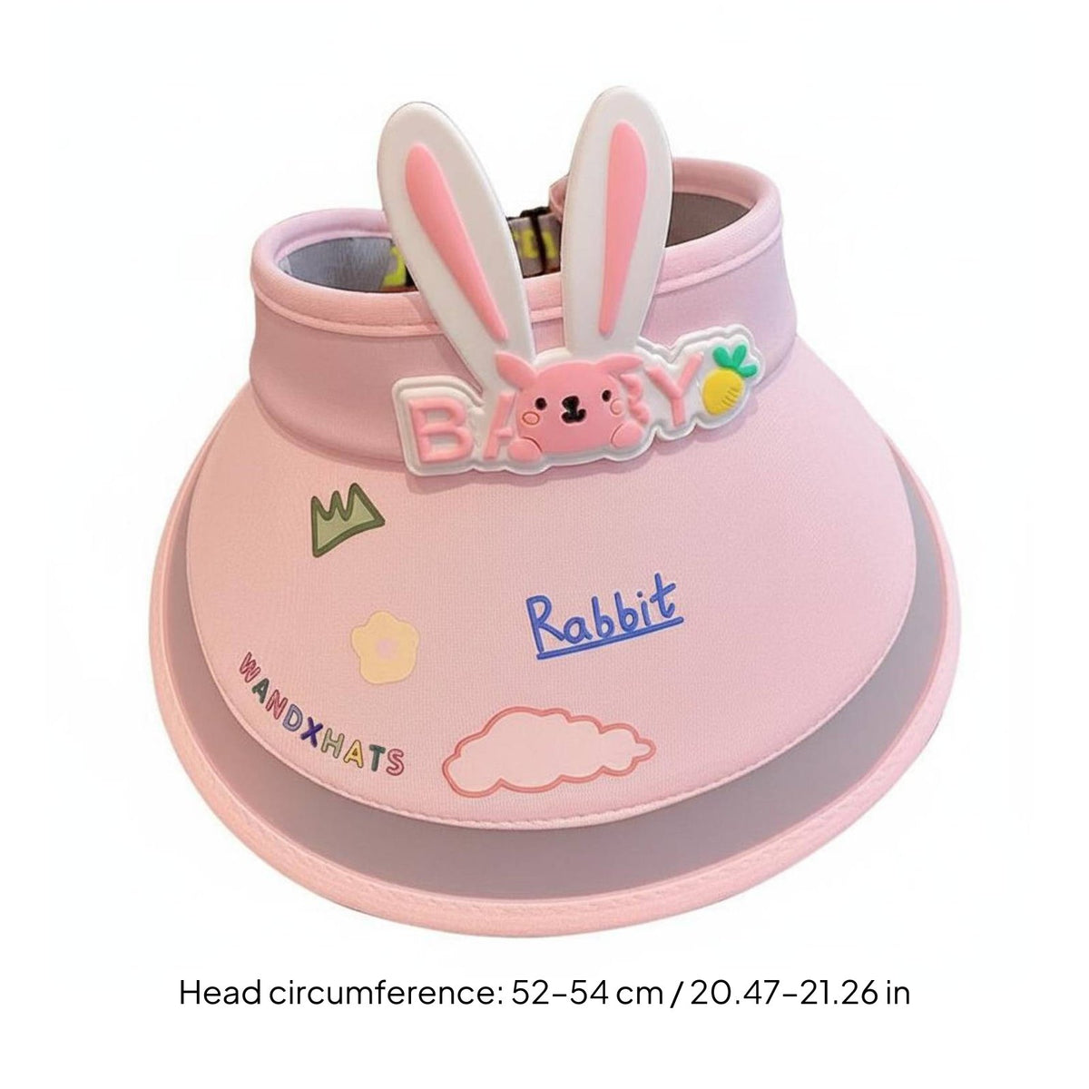 Sun Protection Kids Visor Hat Lightweight Ear Sun Hat for Outdoor, Beach