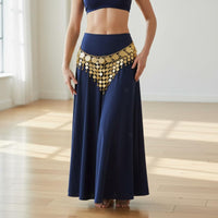 Gilded Medallion Belly Dance Belt Makes Clear Sound Metal Belly Dance Waist Belt