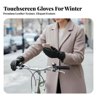 Touchscreen Thermal Gloves Windproof women's Cold Weather Gloves Water Resistant Warm and Comfortable for Motorists, Cycling