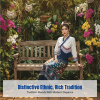 Dai Ethnic Women's Top, Thai Style, Dance, Travel Wear