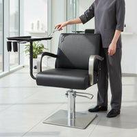 Styling Chair Side Tray Easy Installation Salon Chair Tool Tray for Barbers, Barbershop