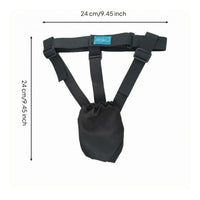 Male Support Strap Buckle Adjusters Waist Harness Single-Layer for Men