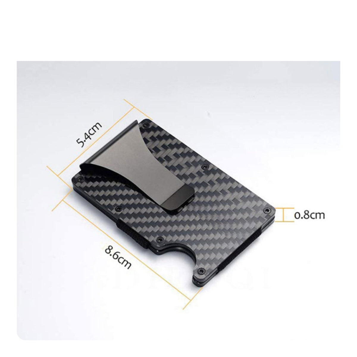 Blocking Wallet Long-Lasting Carbon Fiber Wallet Easy Reach for Men