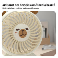 Capybara Handheld Fan Compact and Portable Cute Capybara Fan Built-in Battery