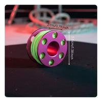 Mini Diving Reel Keychain Lightweight and Portable