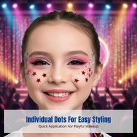 Celestial Face Stickers for Kids Makeup, Stage Performance