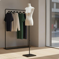 Window Display Mannequin Clothing Showcase Female Mannequin Stand Dress Form for Boutique Sellers