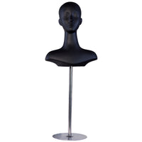 Mannequin Head Stand Hairpiece Stand Round Base for Photography