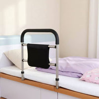 Bed Grab Bar Non-Slip Grip Bedside Grab Bar Sturdy Support for Handicap