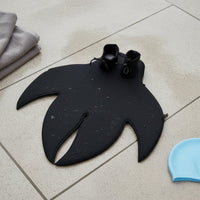 Monofin Waterproof Mermaid Fin Comfortable Foot Pockets for Snorkeling