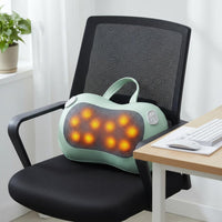 Shiatsu Massage Pillow Wireless Shiatsu Neck Massager Ergonomic Design for Car