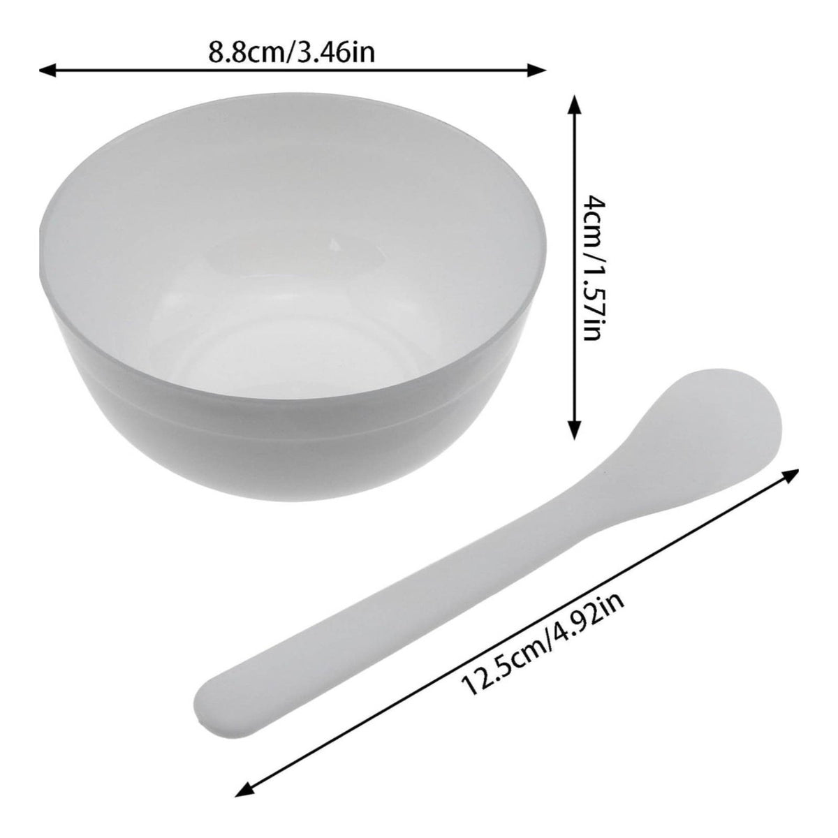 8 Set DIY Mask Bowl and Stick Set Reusable Personal Care Supplies for Spa, Salon
