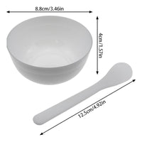 8 Set DIY Mask Bowl and Stick Set Reusable Personal Care Supplies for Spa, Salon
