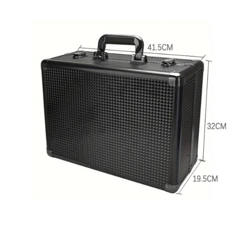 Hairdressing Trolley Case Portable Hairdressing Organizer Box Hard Shell