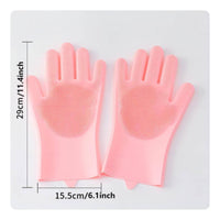 Pet Bathing Gloves Scrubbing Pet Care Tool Massage