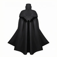Medieval Gothic-Inspired Cape Draped Gothic-Inspired Cape Pointed Front