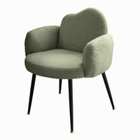 Dressing Chair Padded Seat Household Seating Metal Legs Home Furniture for Desk, Bedroom