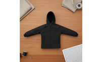 1:6 Scale Hooded Jacket Functional Fastener 1:6 Scale Combatant Coat Miniature Windbreaker Fashionable Design Action Figure Zip