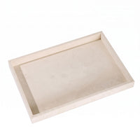 Shallow Jewelry Display Tray Flat Home Storage Easy to Organize