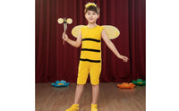 Kids Bee Costume Versatile Use Honey Bee Performance Costume Honeybee Dress-up Ensemble Breathable Honeybee Costume Ensemble