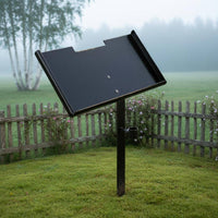 Memorial Marker Stand Matte Finish Plaque Holder Stand Butterfly Screws Grave Marker Stake for Outdoor
