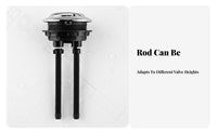 Dual-Push Cistern Button Universal Fit Dual Flush Button Easy Installation