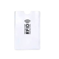 Card Sleeve with Thumb Notch Slim Blocking Sleeve Safeguarding for Commuters