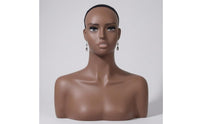 Jewelry Display Bust Bald Upper Torso Mannequin Half-Body
