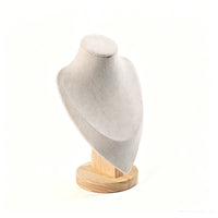 Pendant Display Stand Tabletop Wood Pendant Holder Visible