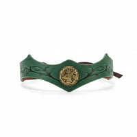 Medieval Leather Headband Vintage Design Leather Stag Circlet Medieval Headband Handmade Historical Headpiece Adjustable Size