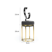 Tiered Watch Display Stand Microfiber for Live Stream