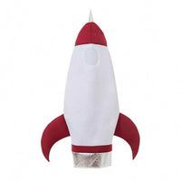 One-Piece Spacecraft Costume Pointed Cone Adult Spacecraft Costume Easy to Wear for Adults