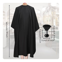 2 Pieces Hairdressing Cape and Neck Duster Set Anti-Static for Barbershop, Home
