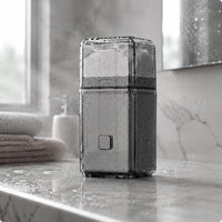 Rotary Electric Groomer Transparent Body Grooming Device Travel-Friendly