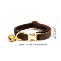 Soft Cat Collar Adjustable Size Pet Accessory for Kittens, Small Canines