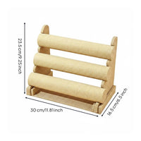 Three-Tier Bracelet Stand Easy to Organize Accessory Storage Detachable