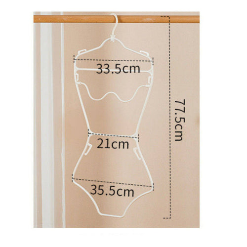 Single-Piece Swimsuit Display Hanger Multi-Functional Body Form Hanger Non-Slip