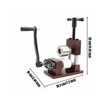 Hand Crank Rolling Mill 2-in-1 Multifunction Band Press Bender Tool Heavy-Duty