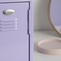 Cosmetic Storage Cabinet Compact Size Mini Metal Locker Decorative for Dorm Room