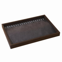 Jewelry Display Tray Rectangular Jewelry Tray Velvet-Lined