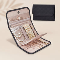 Jewelry Storage Pouch Quilted Travel Jewelry Organizer Bag Practical for Trips