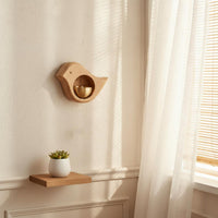 Entry Door Notification Bell Solid Wood Craft Stick-on Shopkeeper's Bell
