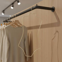 Swimsuit Display Hanger Lightweight Bikini Display Form Figure Form Hanger Rust-Resistant Single-Piece Design for Boutique