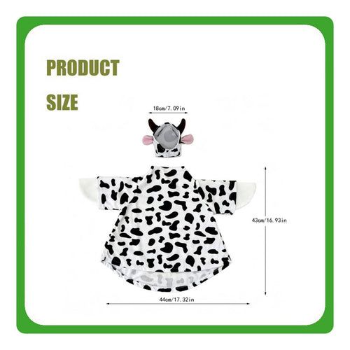 Cow Print Goose Shirt Funny Outdoor Decoration Gift Idea for Yard