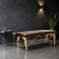Folding Massage Bed Foldable Folding Massage Table Carrying Case Included Spa Table for Beauty Salon Workers, Therapeutic Office