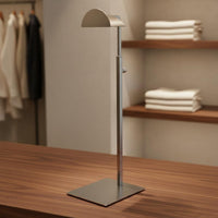 Stainless Steel Handbag Rack Modern Design Stainless Steel Purse Rack Countertop Purse Display Stable Base Countertop Bag Stand