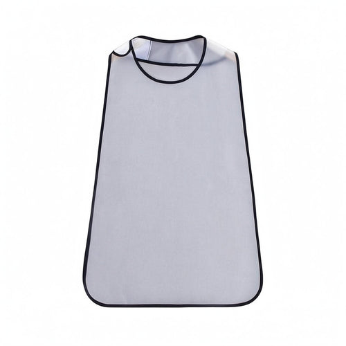 TPU Bib Rounded Bottom Waterproof Bib Crumb Catcher for Meal Time
