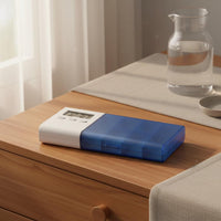 6 Compartment Box Timed Reminder Timer Box Sealed Design for Seniors
